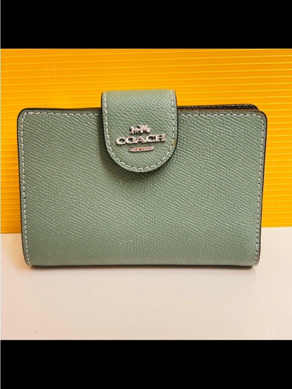 Coach Medium Corner Zip Wallet - Picture 2 of 8